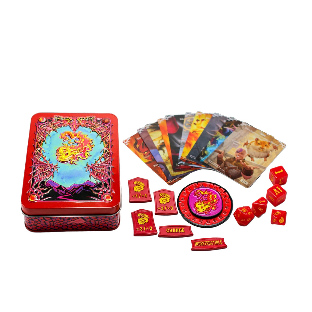 Dungeons & Dragons Beadle & Grimm's MTG Red Mana Token Set - JB Hi-Fi
