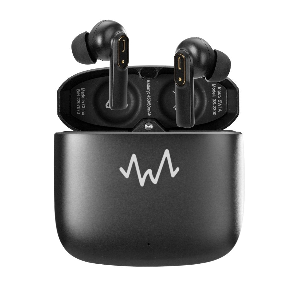 Wave Audio ENC Immersive Pro True Wireless Earbuds (Black) JB Hi-Fi