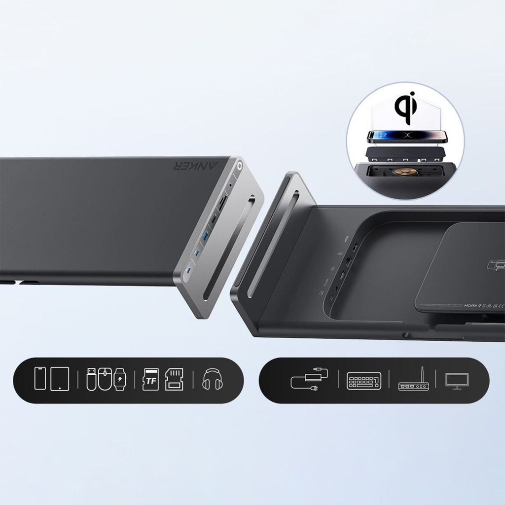 Anker 675 Monitor Stand With Built-In Usb-C Dock & Wireless