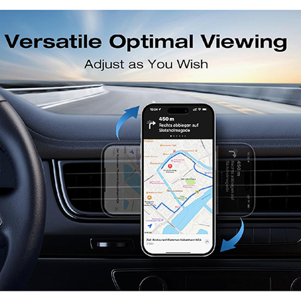 Sansai MagSafe Adjustable Car Air Vent HandsFree Mobile Phone Holder