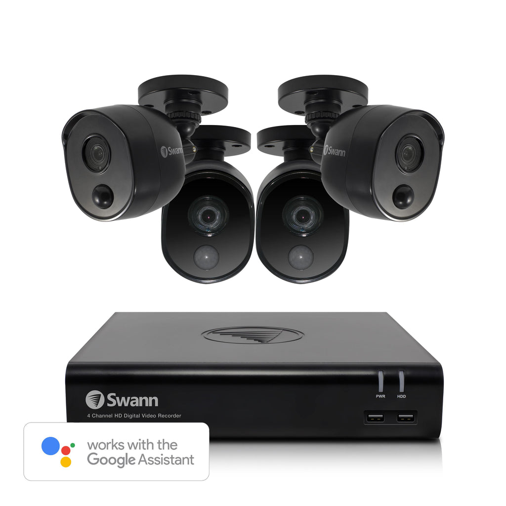 Swann DVR4480 4 Channel Full HD Security System with 4 x Thermal