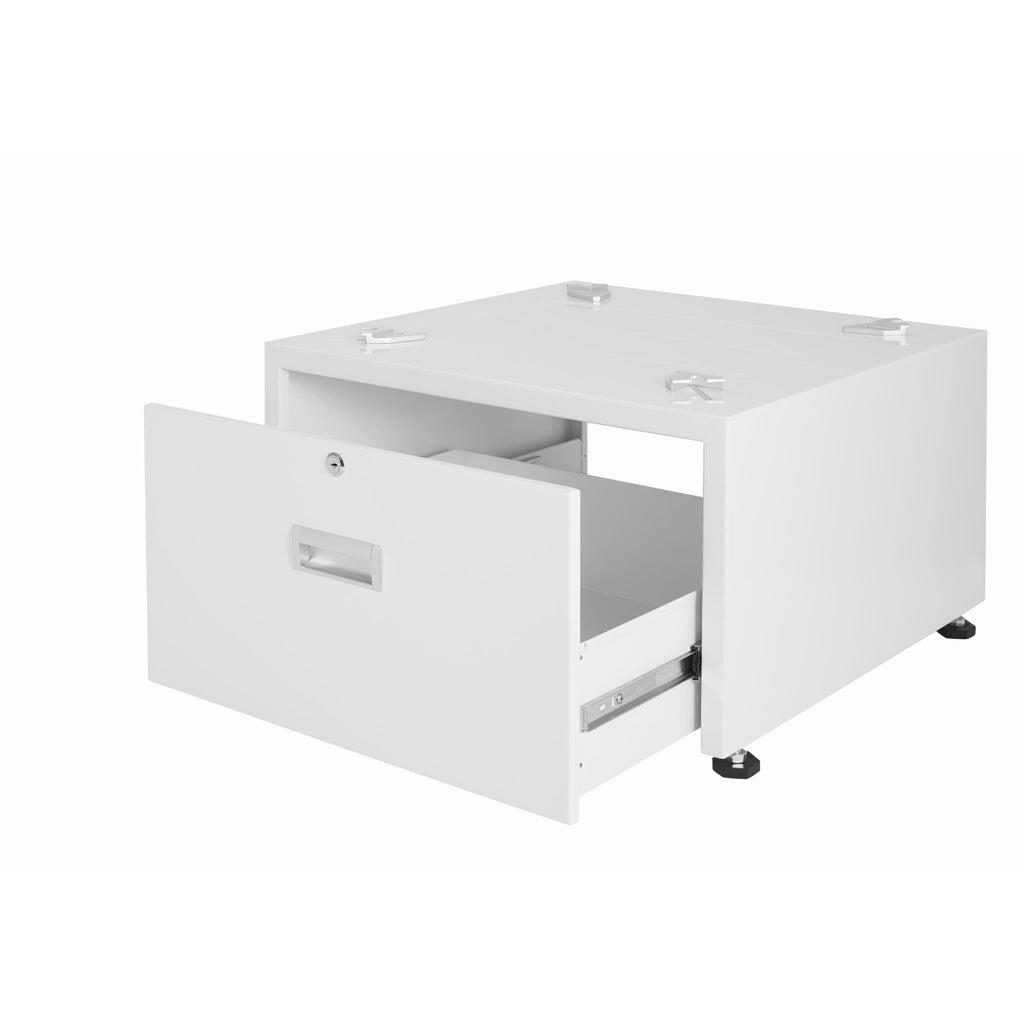 Unilux ULX110 Universal Laundry Pedestal with Drawer and Lock JB HiFi