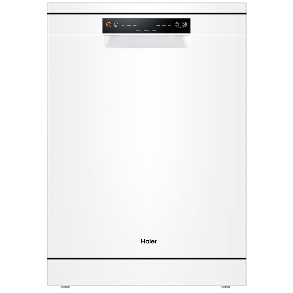 Haier HDW13V1W1 13Place Setting Freestanding Dishwasher (White) JB HiFi