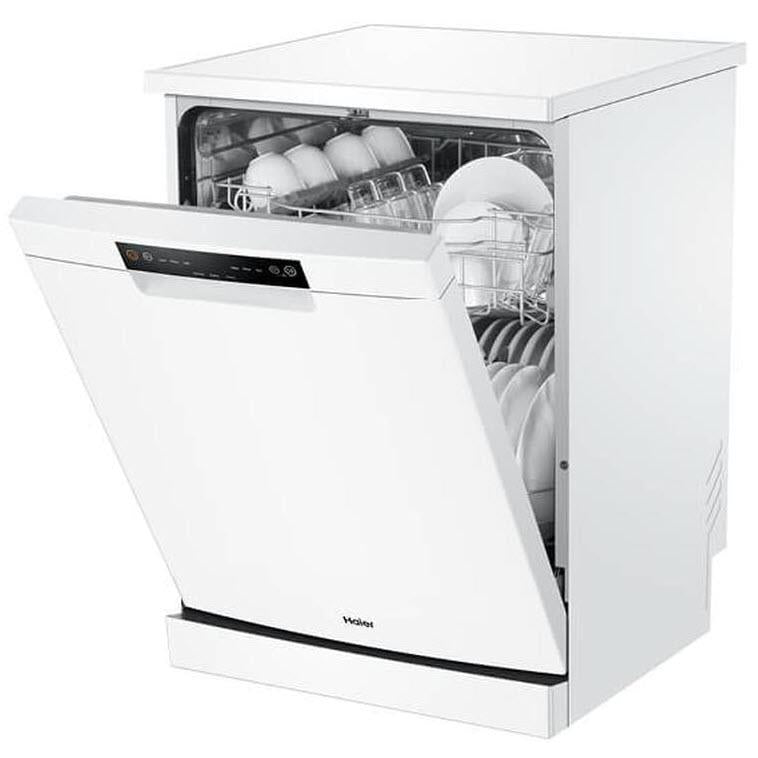Haier HDW13V1W1 13Place Setting Freestanding Dishwasher (White) JB HiFi