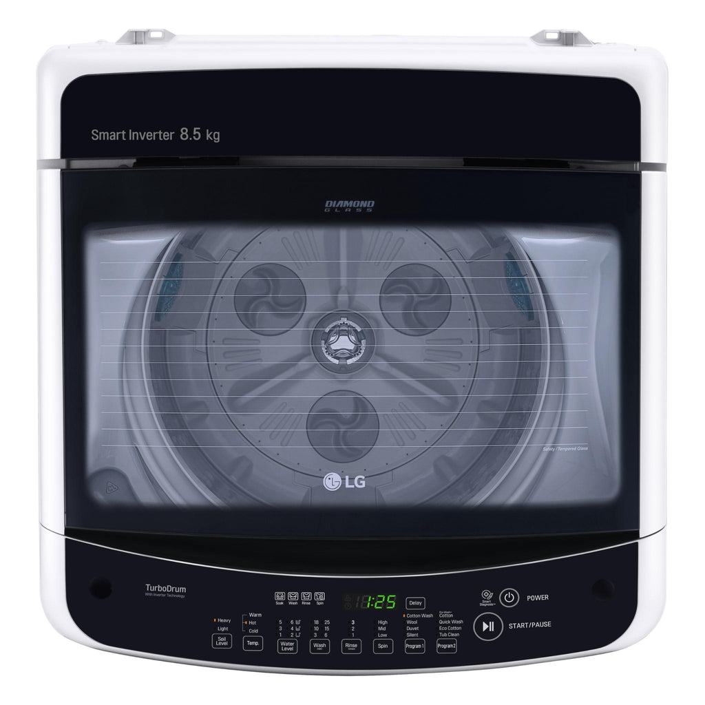 LG WTG8521 8.5kg Top Load Washer (White) JB HiFi