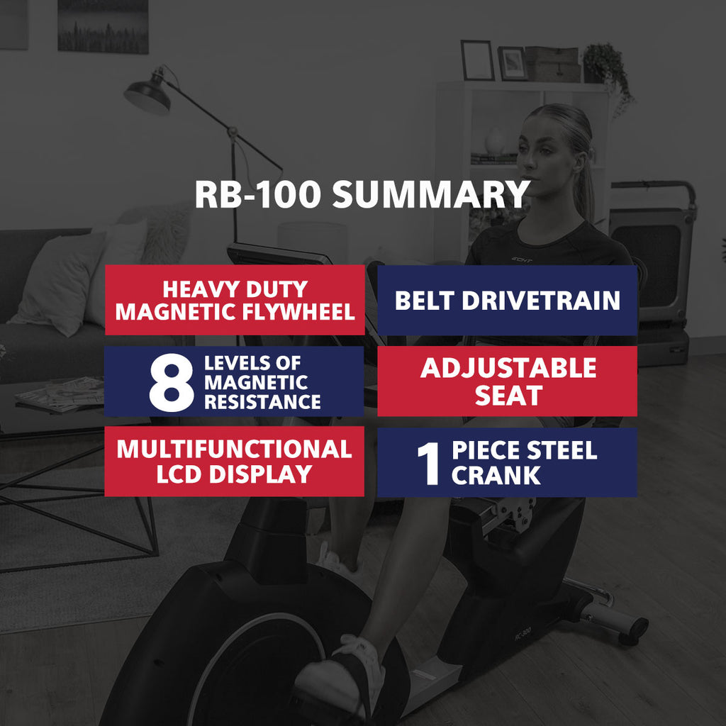 LSG Fitness RB-100 Recumbent Bike JB Hi-Fi