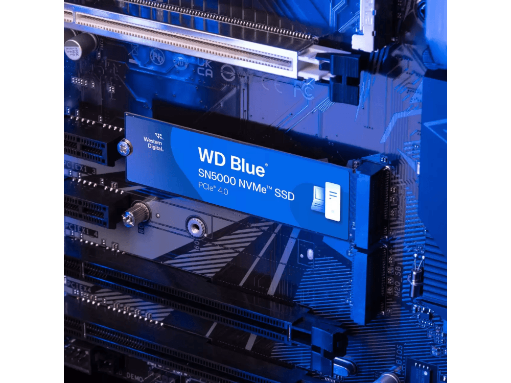 WD Blue SN5000 2TB PCIe Gen4 NVMe M.2 2280 SSD - JB Hi-Fi
