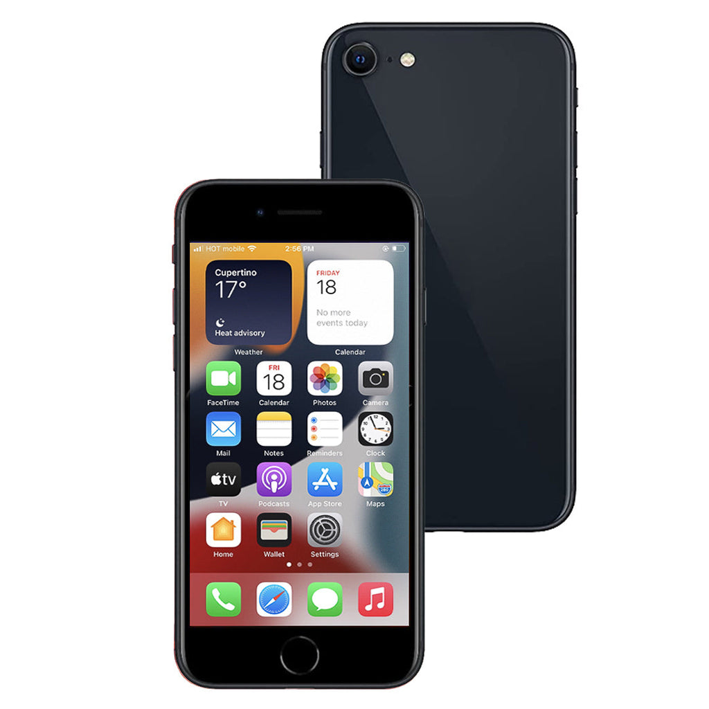 Apple iPhone SE 64GB ミッドナイト au Apple iPhone SE 3rd Gen 2022 64GB (Midnight) [~Refurbished