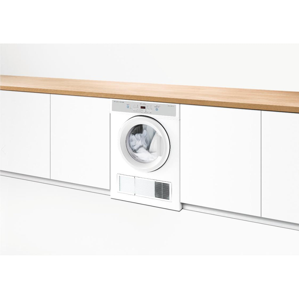 Fisher & Paykel DE6060M2 6kg Vented Dryer (White) JB HiFi