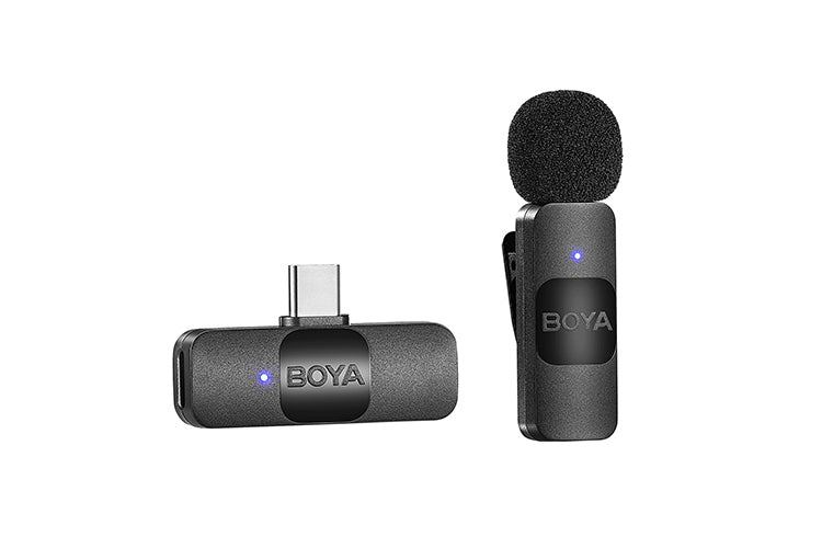 Boya BY-V10 Wireless Lavalier Microphone for Android USB-C JB Hi-Fi