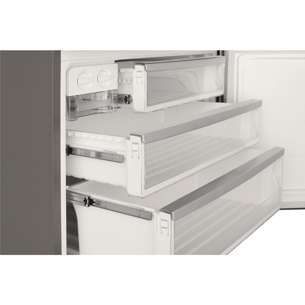 Westinghouse WBE5300BCR 496L Bottom Mount Fridge (Dark Stainless Steel