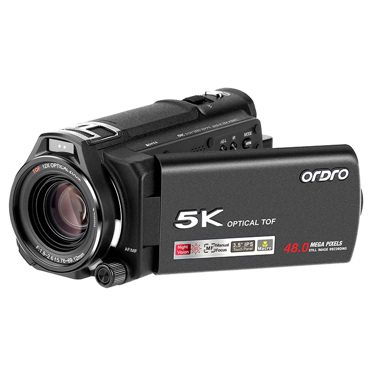 ORDRO XV80 5K 12X Optical Zoom Handycam Handheld Camera JB Hi-Fi