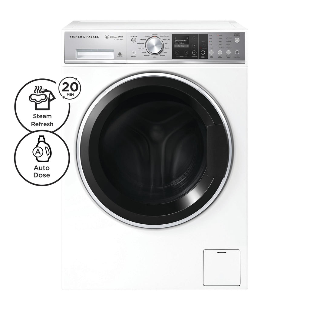 Fisher & Paykel WH1160F2 11kg Series 9 Front Load Washer JB HiFi
