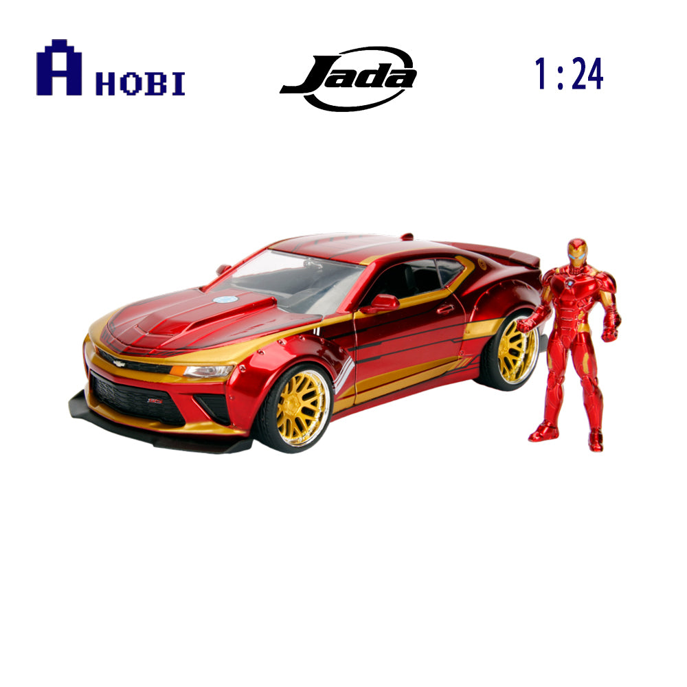 Jada Toys Marvel Avengers 2016 Chevy Camaro Die Cast Metal Araç ve Iron