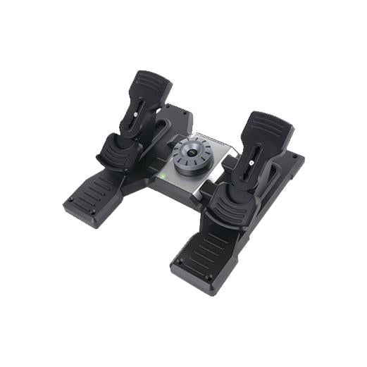 pedale für flugsimulator Logitech G Flight Simulator Rudder Pedals Farbe:Blue Revo Gazelle Miss Grace C7+ 3D art the pedals can be
