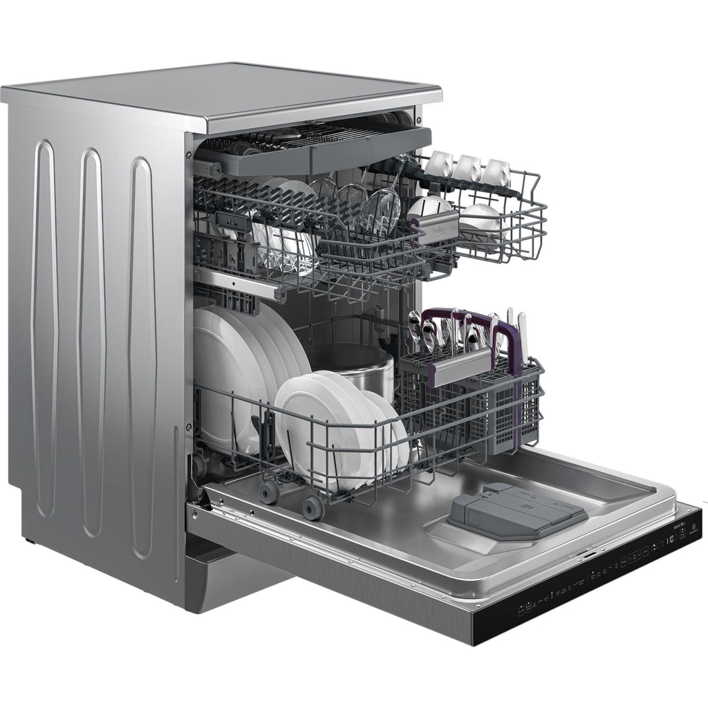 Beko BDF1640AX 16Place Setting Freestanding Dishwasher (Stainless