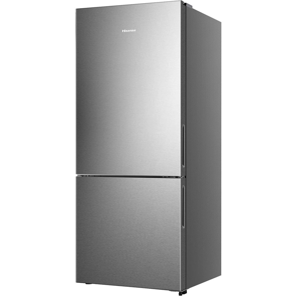 Hisense HRBM417S 417L Bottom Mount Fridge (Stainless Steel) JB HiFi