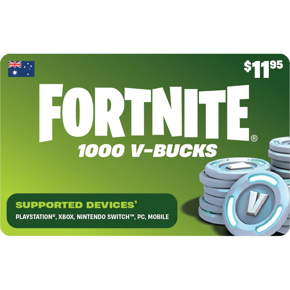 Epic Games Nintendo Switch V Bucks Card Fortnite 1000 V-Bucks [In - Main Image