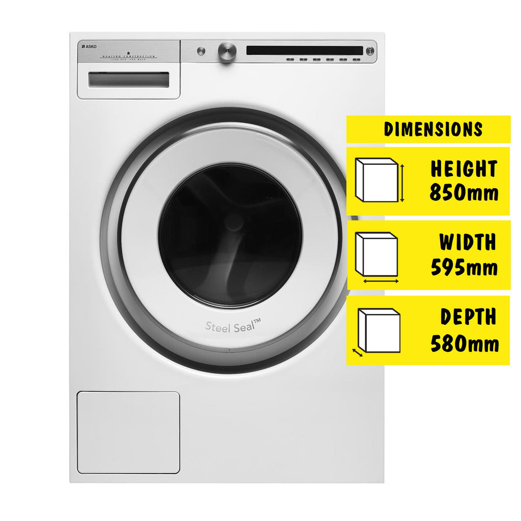 ASKO W4086P 8kg Front Load Washer JB HiFi