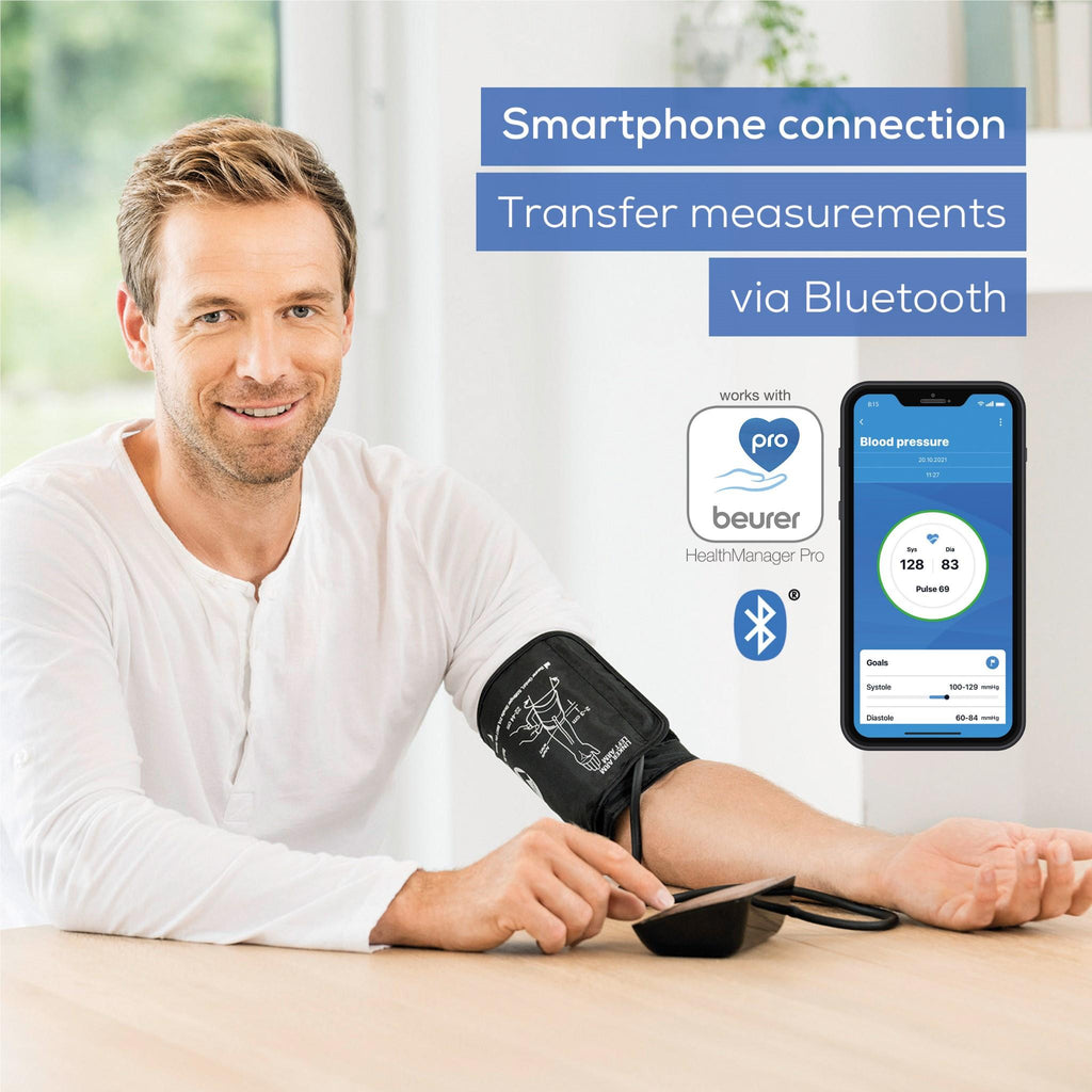 Beurer BM54 Bluetooth Upper Arm Blood Pressure Monitor JB HiFi