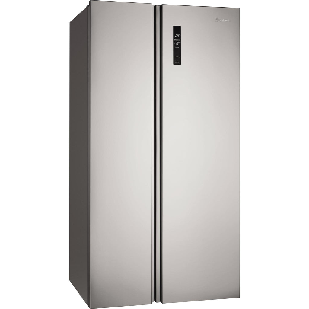 Westinghouse WSE6630SA 624L Side by Side Fridge (Silver) JB HiFi