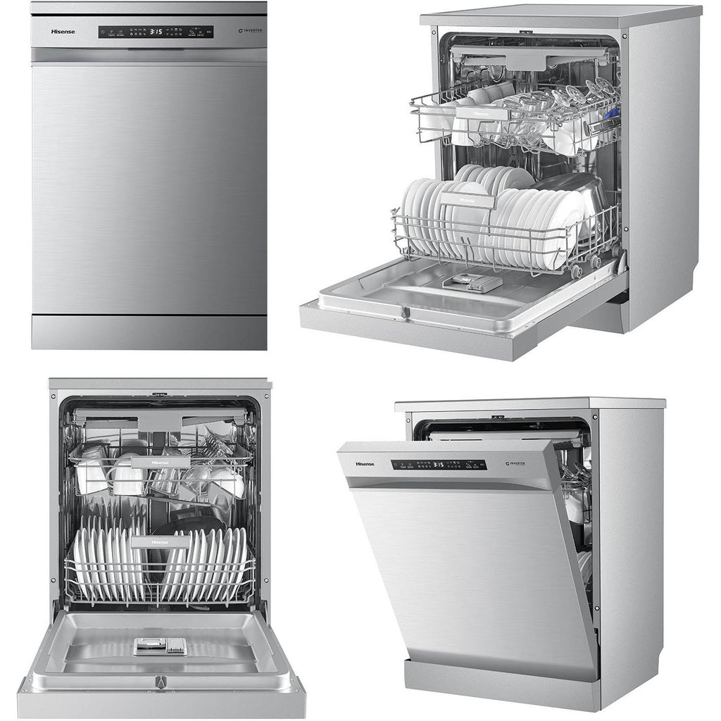 Hisense HSCM15FS 15Place Setting Freestanding Dishwasher (Stainless