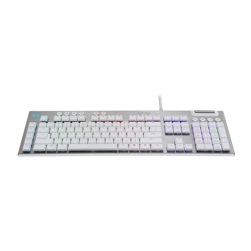 Logitech G815 LIGHTSYNC RGB Mechanical Gaming Keyboard (White) GL
