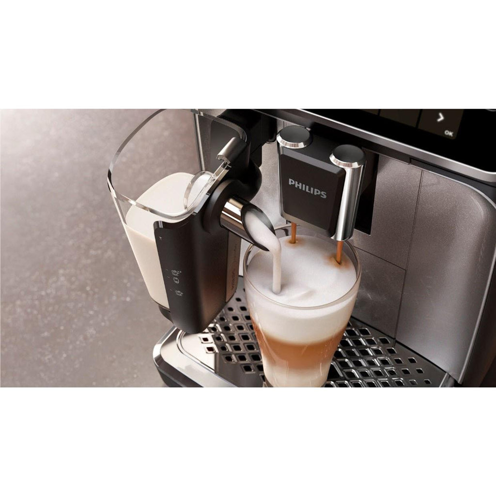 Philips 4300 Series Latte Go Fully Automatic Coffee Machine (Black