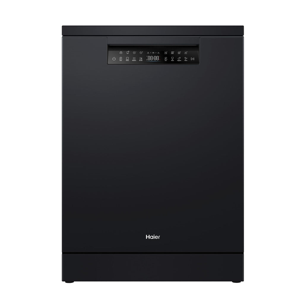Haier HDW15F3B1 15Place Setting Freestanding Dishwasher (Black) JB HiFi