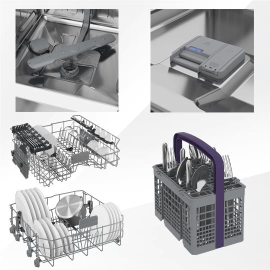 Beko BDI1420 14Place Setting FullyIntegrated Dishwasher JB HiFi