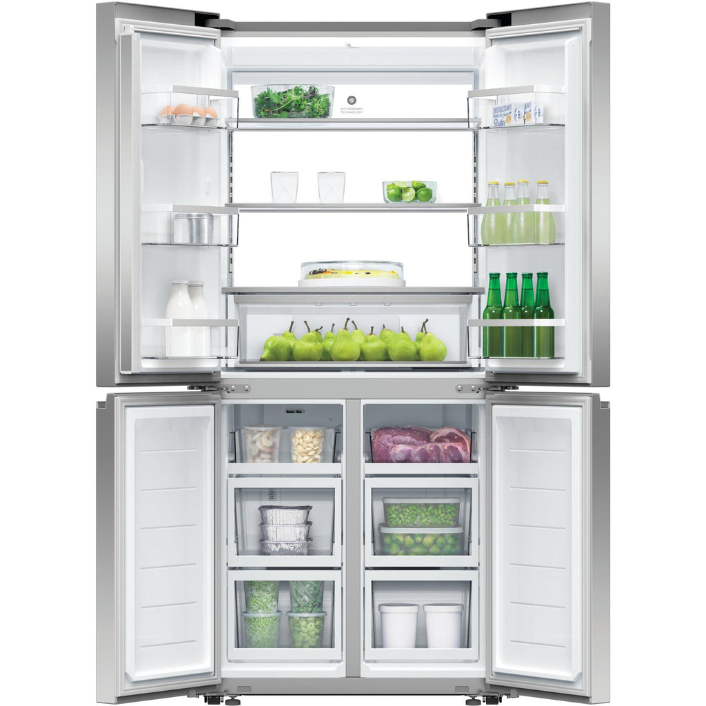 Fisher & Paykel RF500QNX1 498L Quad Door Fridge (Stainless Steel) JB