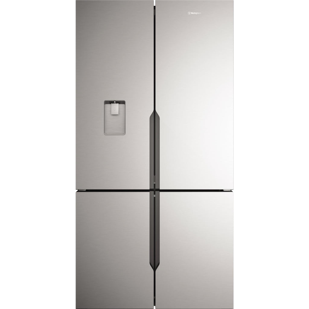 Westinghouse WQE5660SA 564L French Quad Door Fridge (Silver) JB HiFi