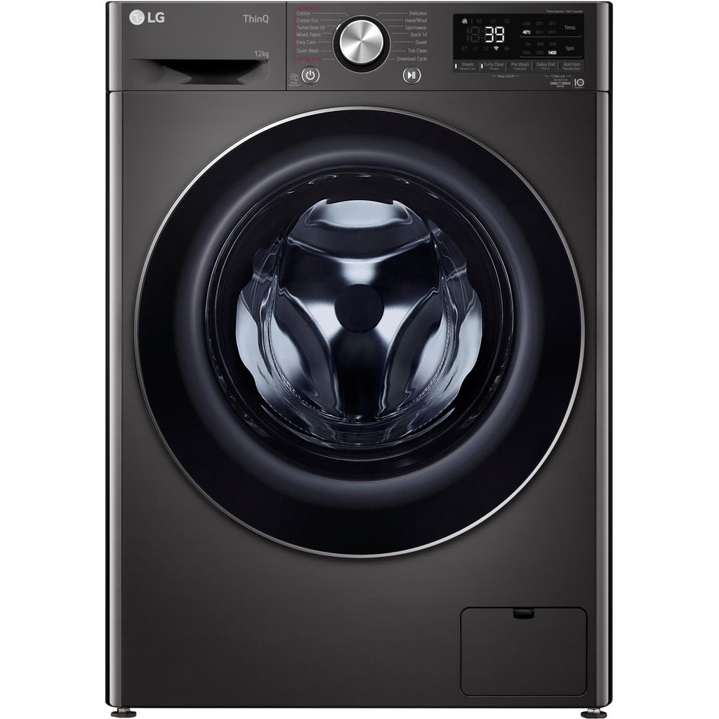 LG WVC91412B 12kg/8kg Series 9 Front Load Washer Dryer Combo (Black