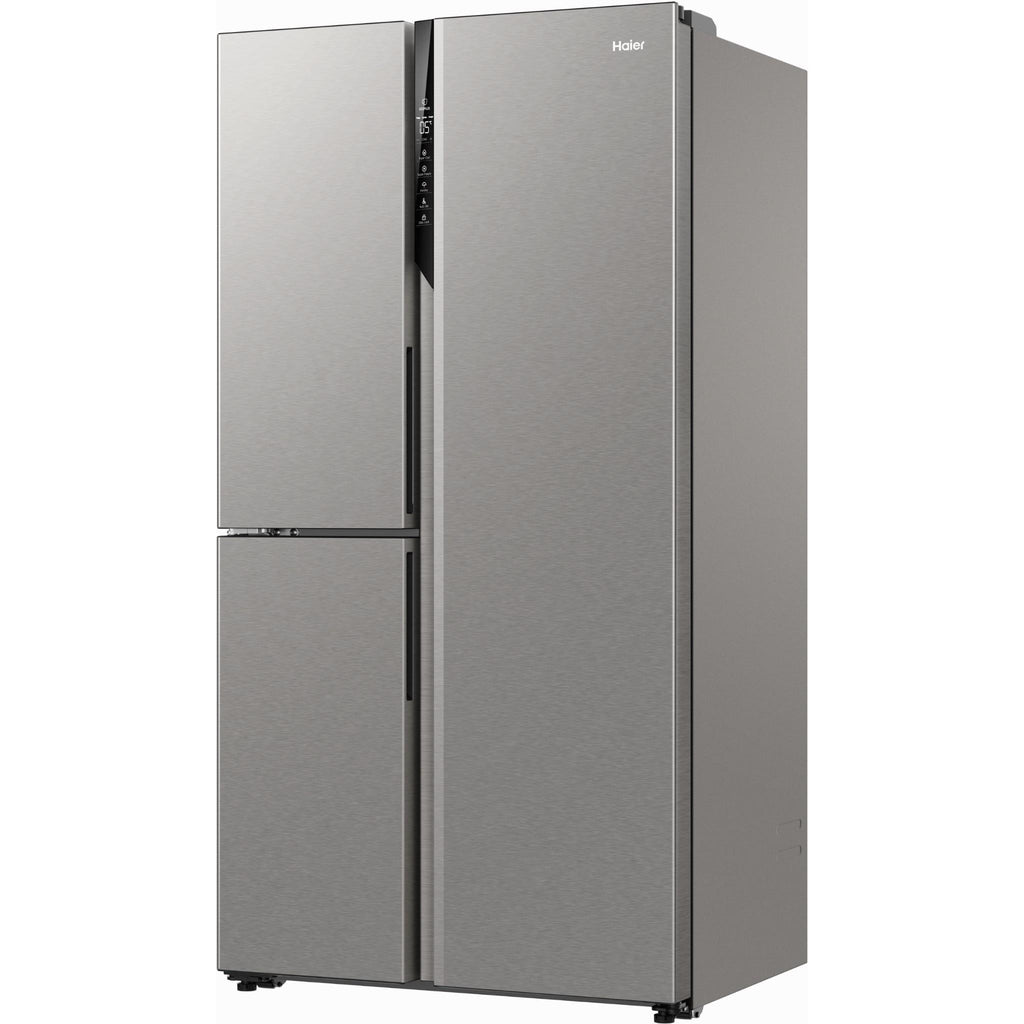 Haier HRF575XS 575L S+ ThreeDoor SideBySide Fridge (Satina) JB HiFi
