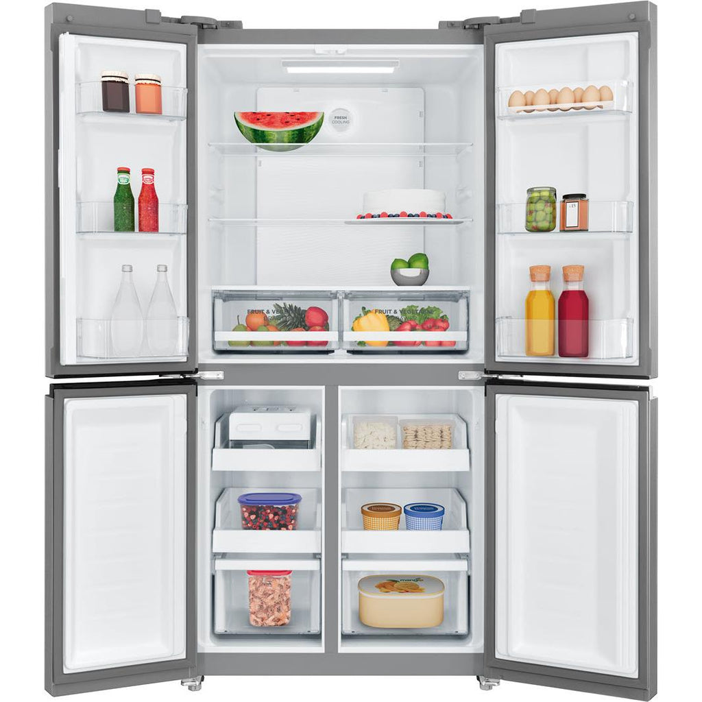 Westinghouse WQE4900AA 496L French Door Fridge (Silver) JB HiFi