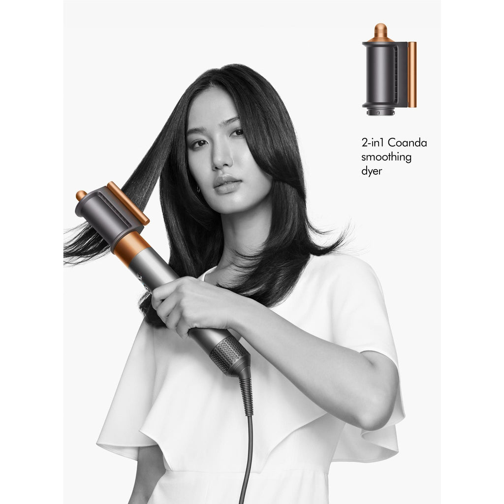 Dyson Airwrap™ MultiStyler & Dryer Complete Long (Nickel & Copper) JB HiFi