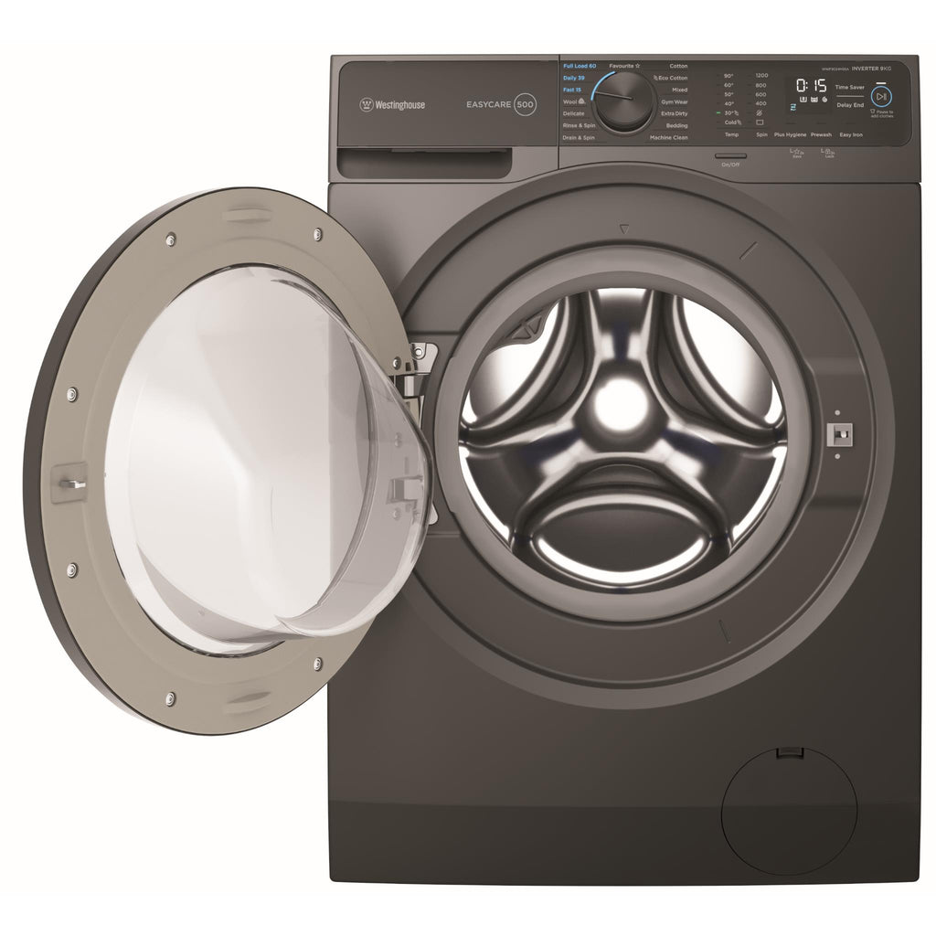 Westinghouse WWF9024M5SA 9kg EasyCare Front Load Washing Machine JB HiFi