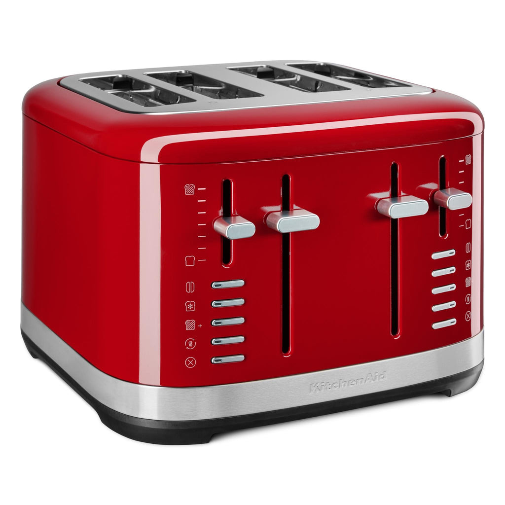 KitchenAid KMT4109 4 Slice Toaster (Empire Red) JB HiFi