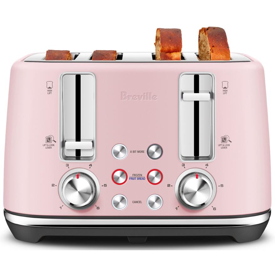 Breville theToastSet™ 4 Slice Toaster (Mauve) JB HiFi