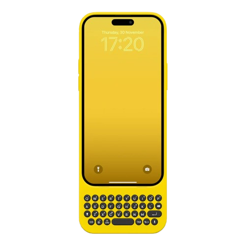 Clicks Keyboard for iPhone 15 Pro (BumbleBee) - JB Hi-Fi