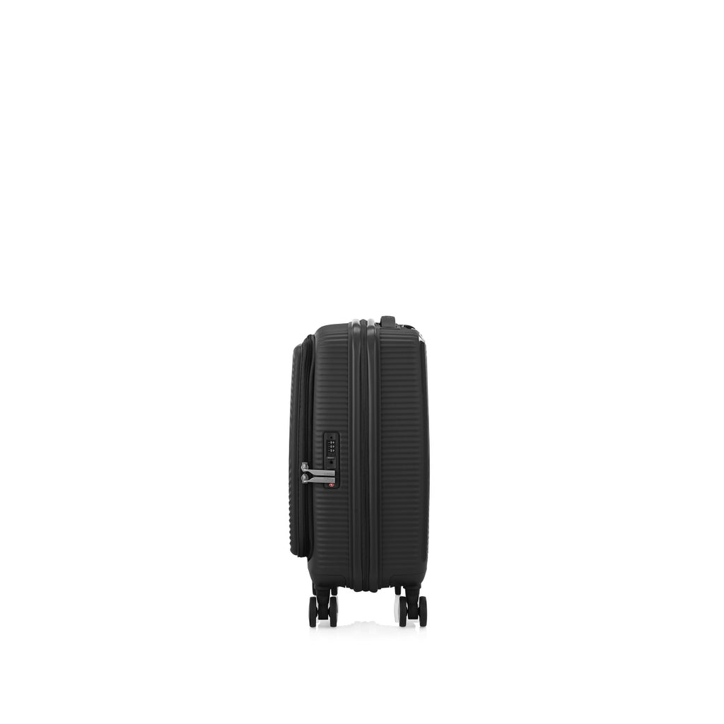 American Tourister Curio Book Opening Small 55 cm (Black) - JB Hi-Fi