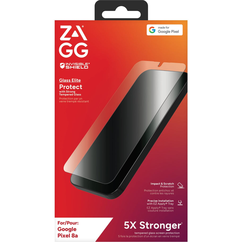 ZAGG InvisibleShield Glass Elite Screen Protector for Google Pixel 8a