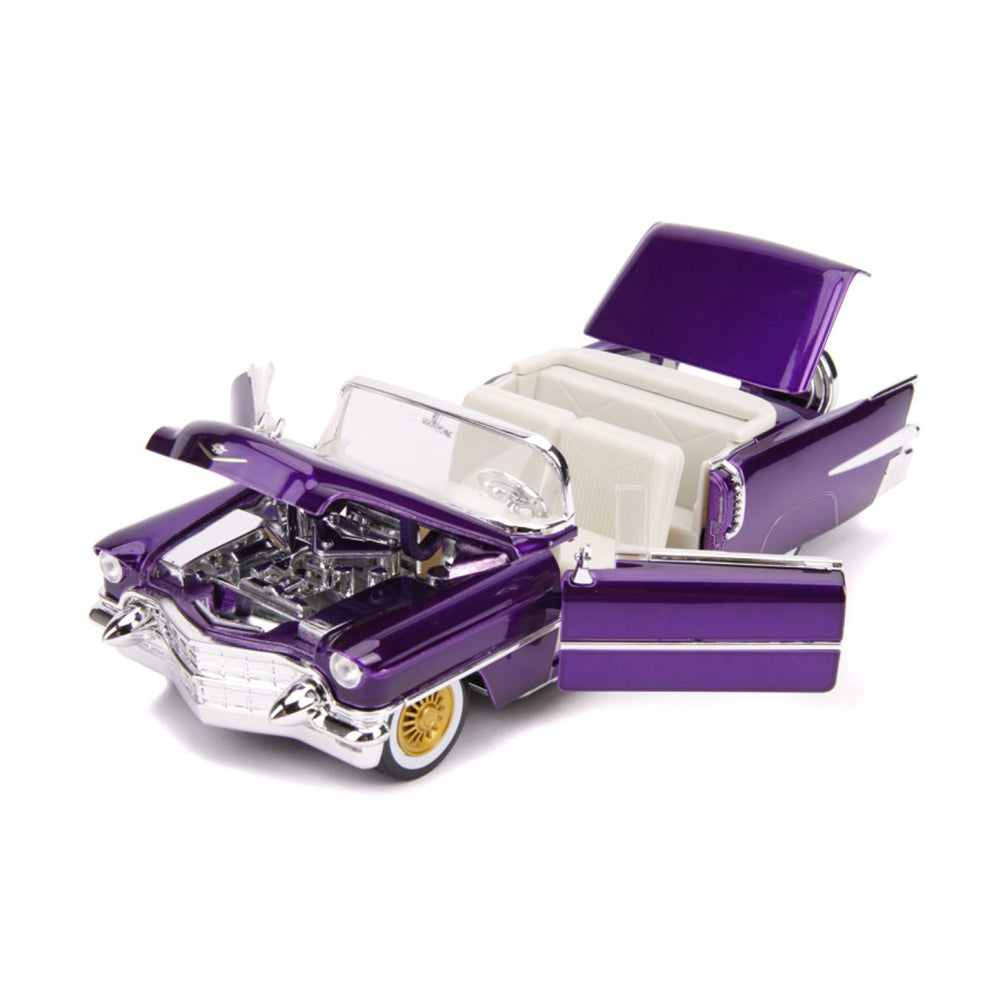 Jada 1:24 Scale Hollywood Ride 1956 Cadillac El Dorado With Figure
