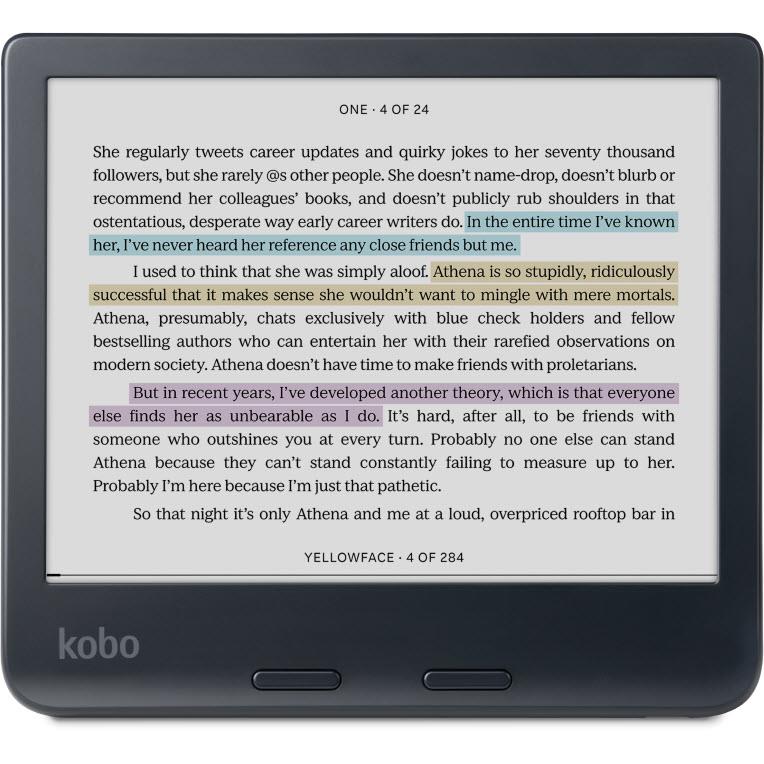 Kobo Libra Colour (Black) - JB Hi-Fi