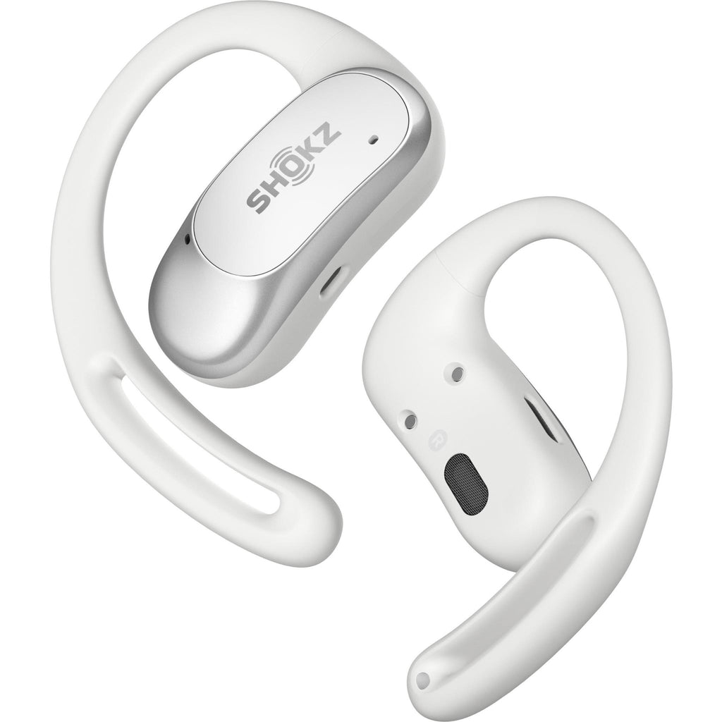 Shokz Openfit Air Open-Ear Headphones in White - JB Hi-Fi