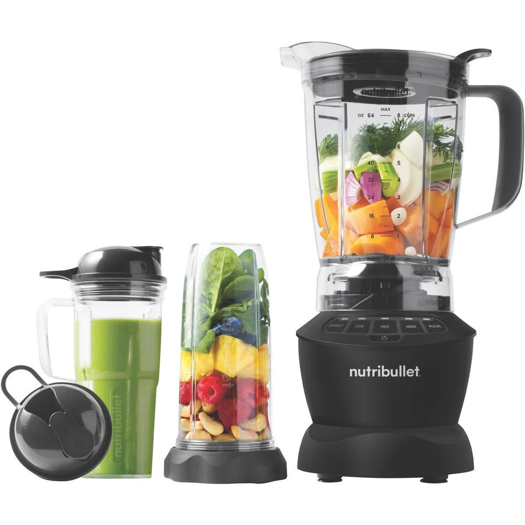 NutriBullet 1200w Blender Combo (Black) JB HiFi