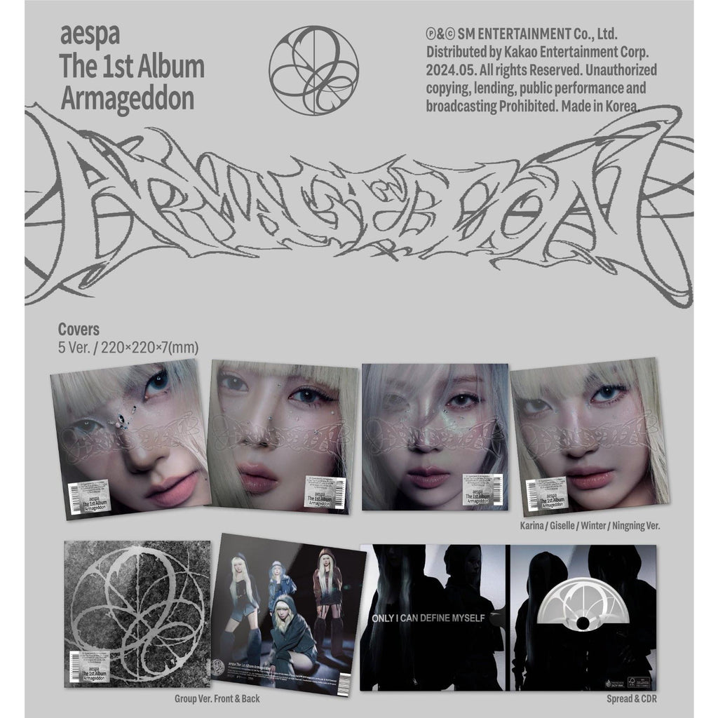 アイドル aespa The 1st Album Armageddon CDP Ver Aespa The 1st Album Armageddon (CDP Ver.), Unopened | eBay