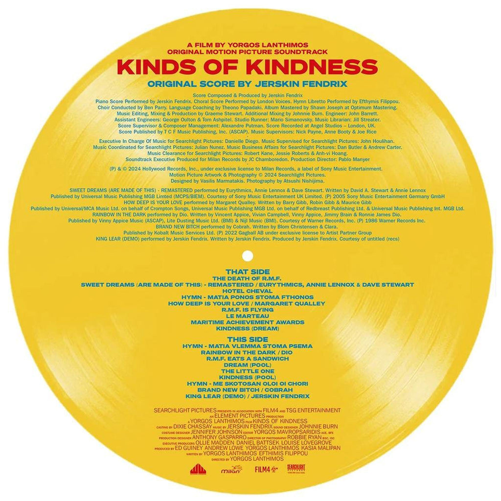 Kinds Of Kindness Original Motion Picture Soundtrack (Limited Picture