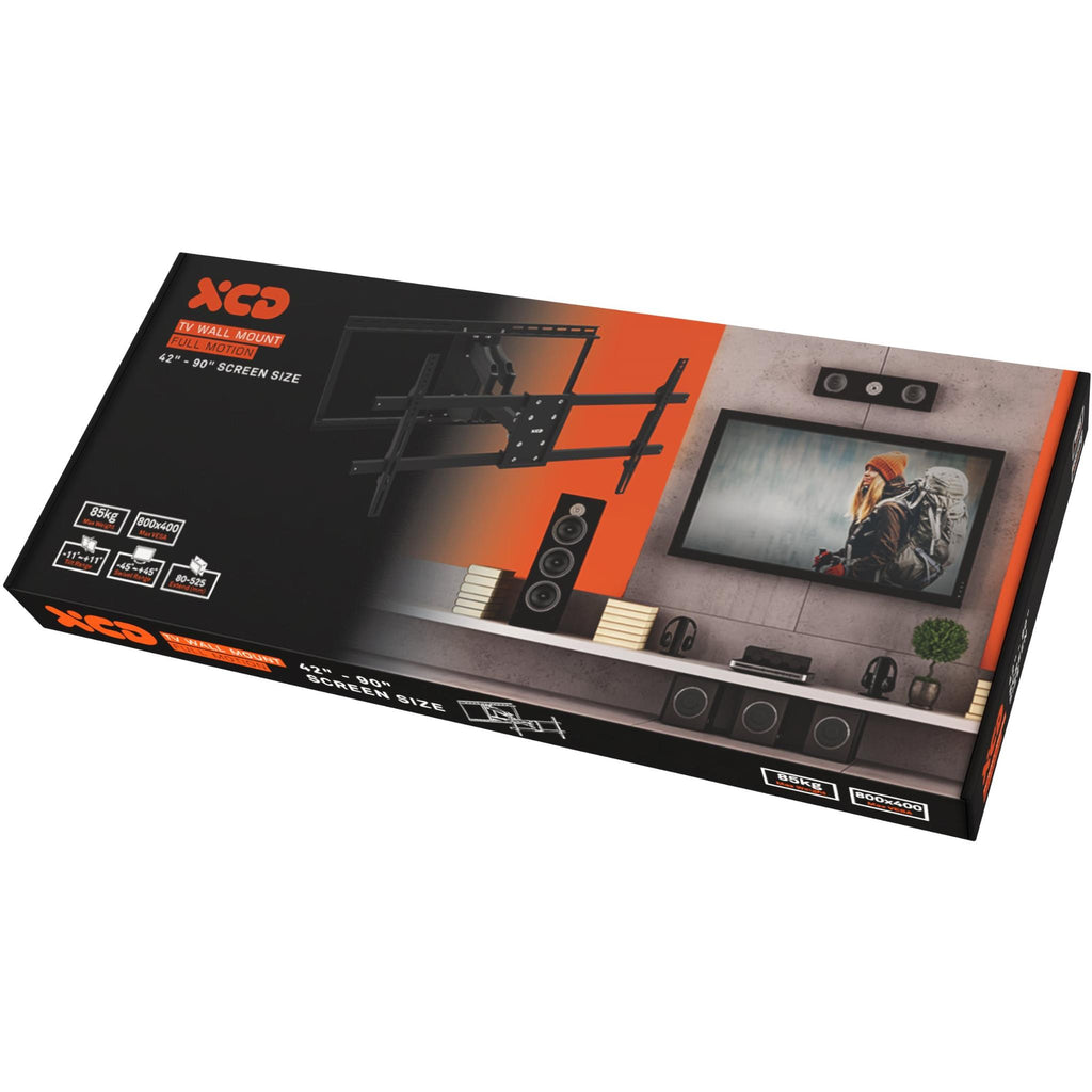 XCD Extra Large Full Motion Wall Mount (42-90") - JB Hi-Fi