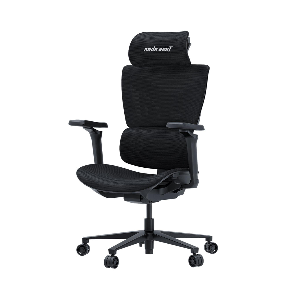 Anda Seat XAir Pro Gaming Mesh Chair Space Black JB HiFi